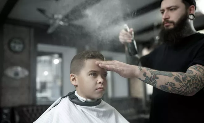 Coupe adaptée aux enfants, Feurs, Bulle d'Hair